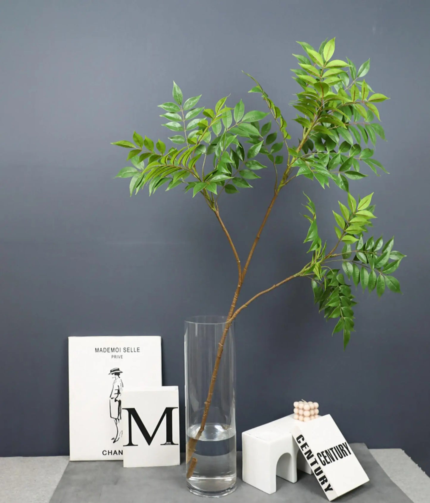 Árbol de Ficus Artificial de 92-140cm - Hojas de Palma Verdes para Decoración de Interiores y Jardines